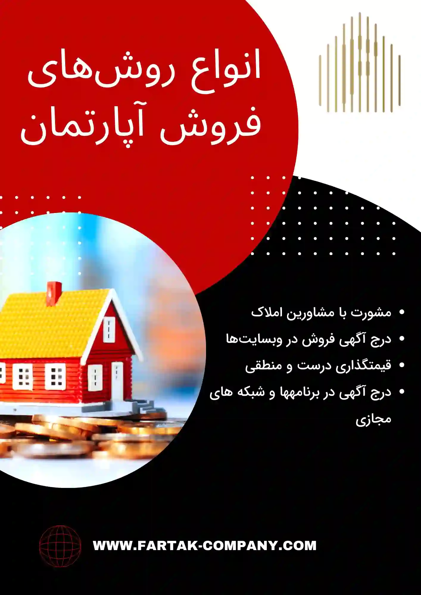 انواع روش‌­های فروش آپارتمان